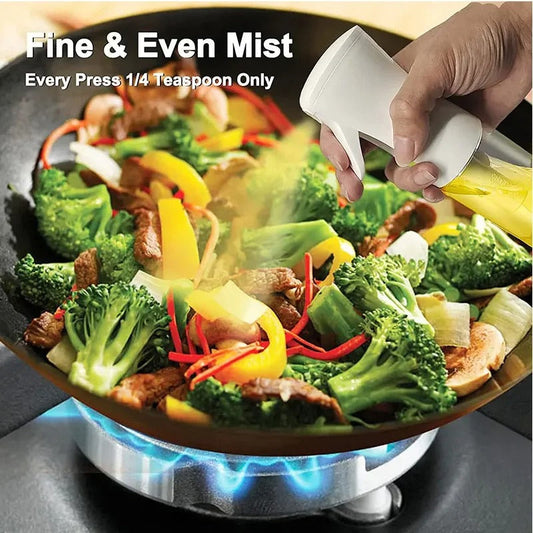 200/300/500ml Oil Spray Bottle BBQ Cooking Olive Oil Sprayer Plastic Baking Oil Spray Empty Bottle Vinegar Bottle Or Oil brush